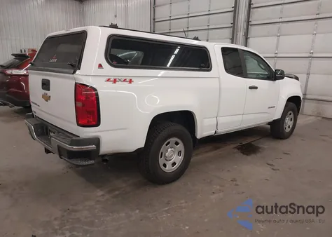 2018 Chevrolet Colorado Wt from USA, damaged, VIN 1GCHTBEN1J1215165